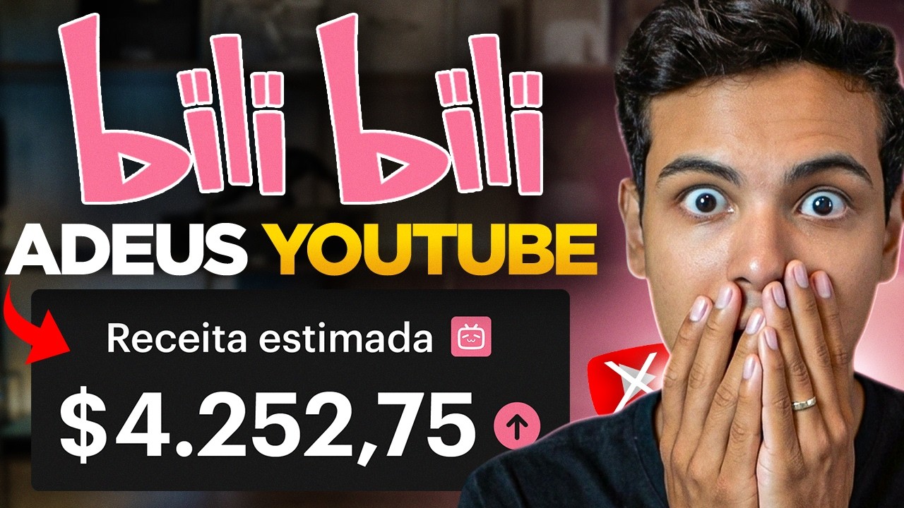 BILIBILI: O NOVO RIVAL DO YOUTUBE CHEGOU NO BRASIL E QUEM ENTRAR AGORA VAI MONETIZAR PRIMEIRO