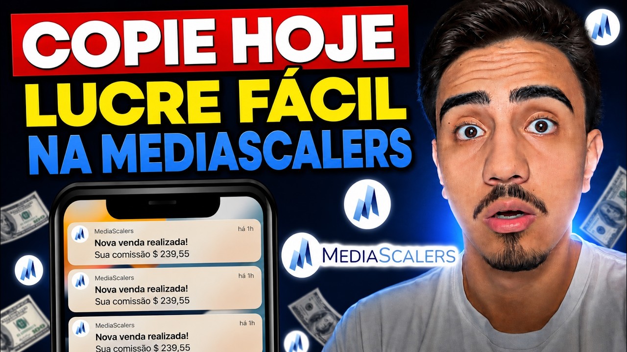 COMO LUCRAR RÁPIDO NA MEDIASCALERS VENDENDO ECOMMERCE COMO AFILIADO (MEDIASCALERS AFILIADO EM DÓLAR)