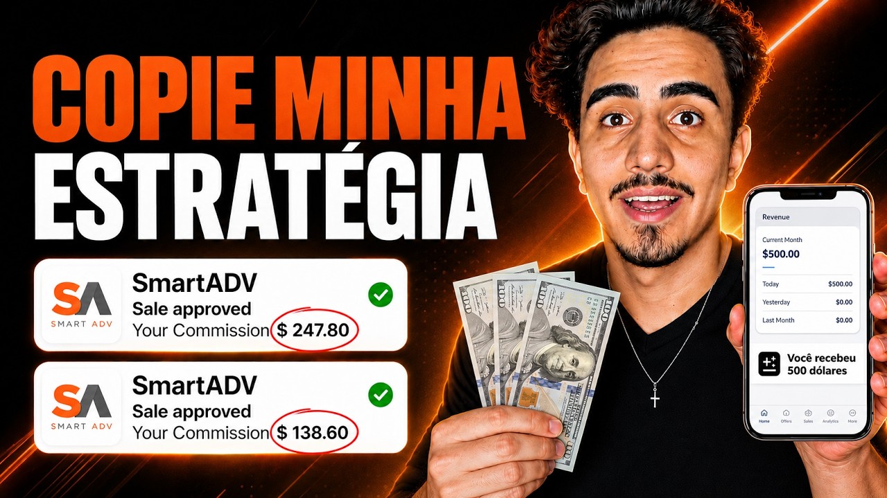 COMO VENDER RÁPIDO NA SMARTADV SENDO AFILIADO EM 2026 (AFILIADO NA GRINGA PASSO A PASSO | SMARTADV)