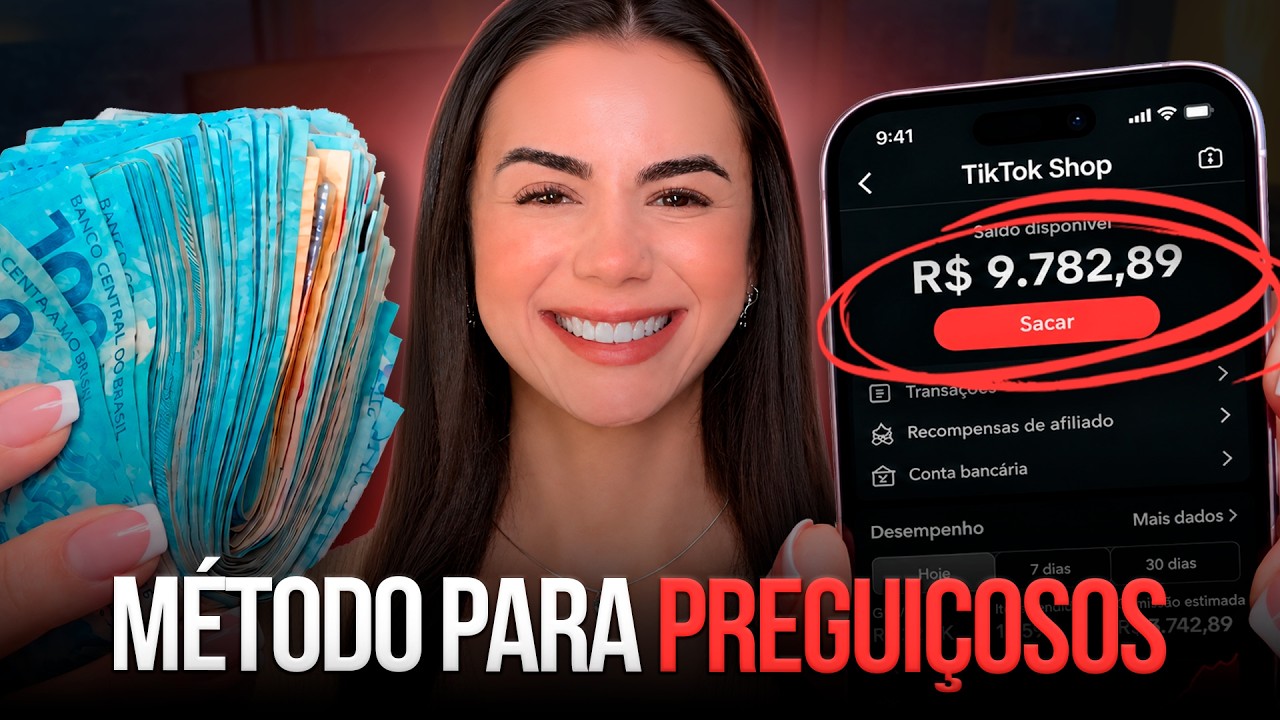 COPIEI UM VÍDEO PARADO QUE VENDEU R$100 MIL NO TIKTOK SHOP (100% COM IA GRÁTIS)