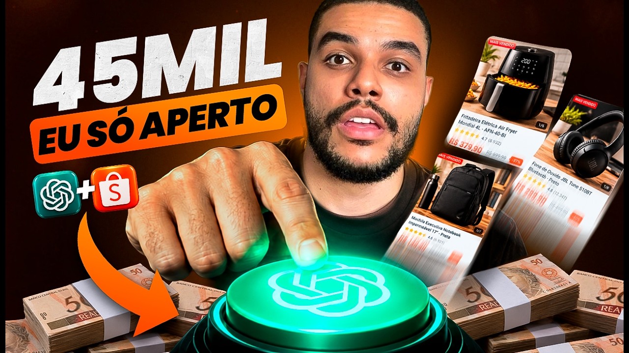 CRIEI UMA FÁBRICA DE CONTEÚDO COM CHATGPT E JÁ RECEBI R$45 MIL DA SHOPEE