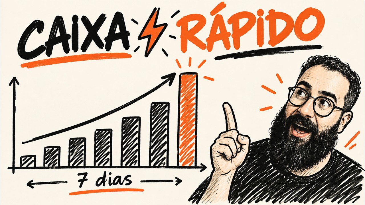 Caixa rápido em 7 dias: o plano que dispensa lançamento gigante