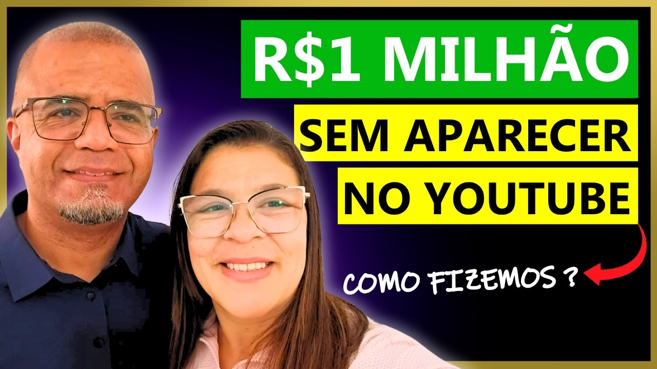 Casal SAI DO ZERO e FAZ MAIS DE R$ 90 MIL POR MÊS no YouTube SEM APARECER