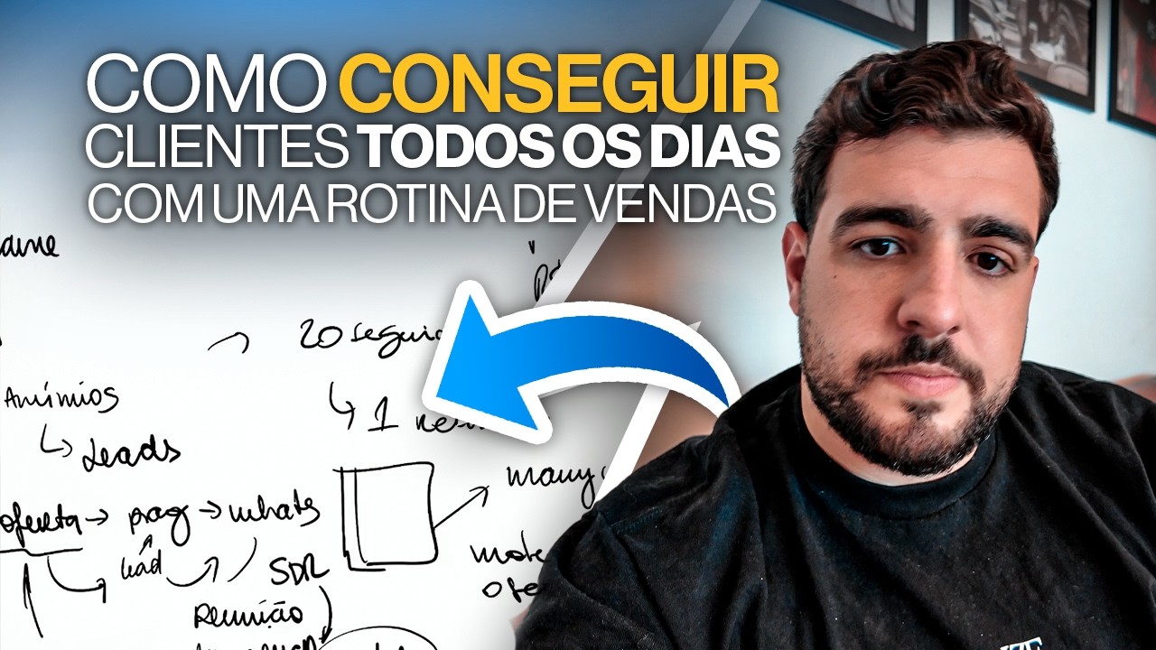 Como Criar uma Rotina Comercial Para Conseguir Clientes Todos os Dias
