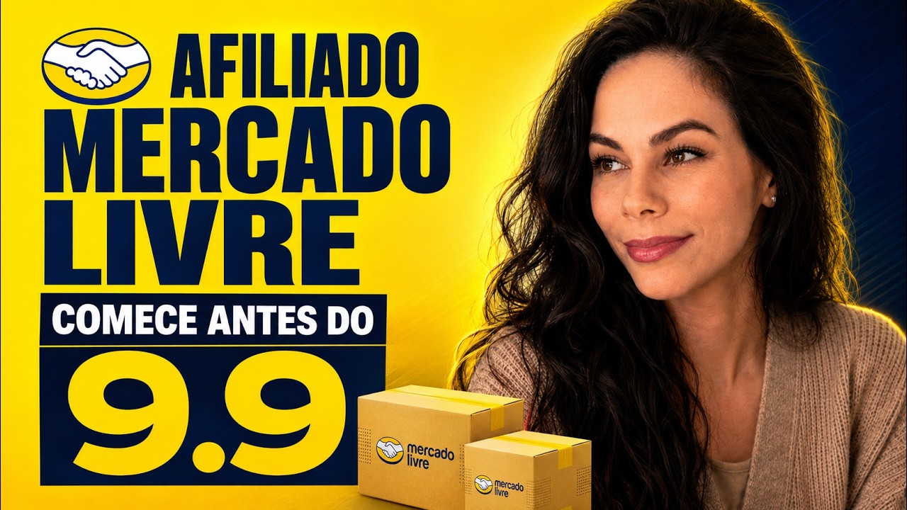 Como Trabalhar em Casa com o Mercado Livre | Afiliado Passo a Passo