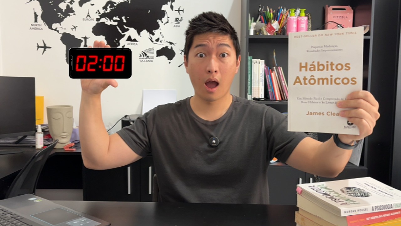 Duas REGAS de 2 MINUTOS para vencer a PROCRASTINAÇÃO (em 2 minutos)