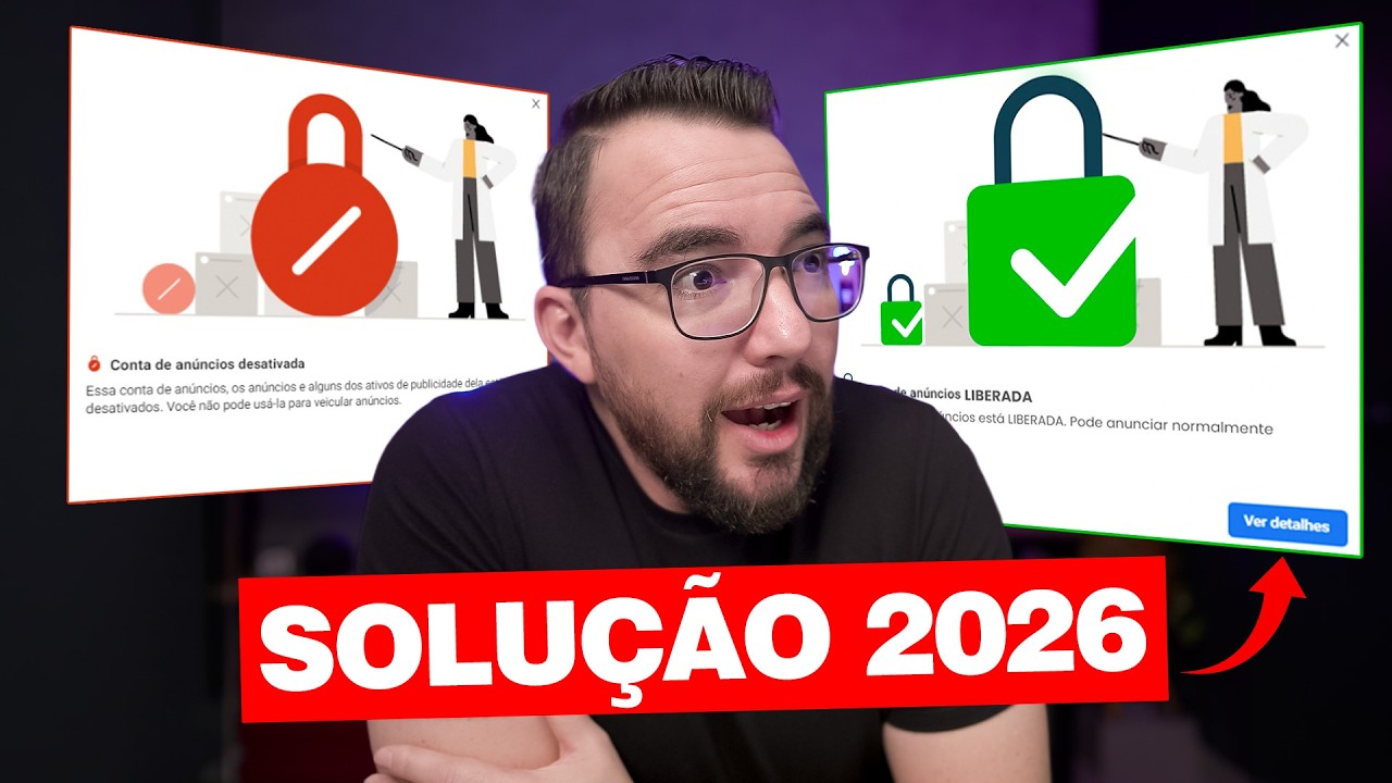 É assim que eu DESBLOQUEIO qualquer CONTA DE ANÚNCIOS no Meta Ads