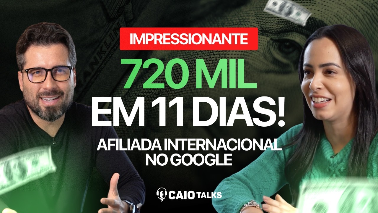 Ela fez 720 Mil em 11 dias como Afiliada no Google Ganhando em Dólar