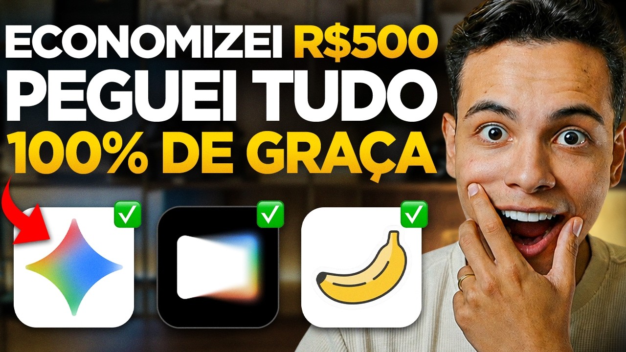 NUNCA MAIS PAGUE POR IA: O GOOGLE ACABOU DE LIBERAR ACESSO 100% GRATUITO (ADEUS CHATGPT)