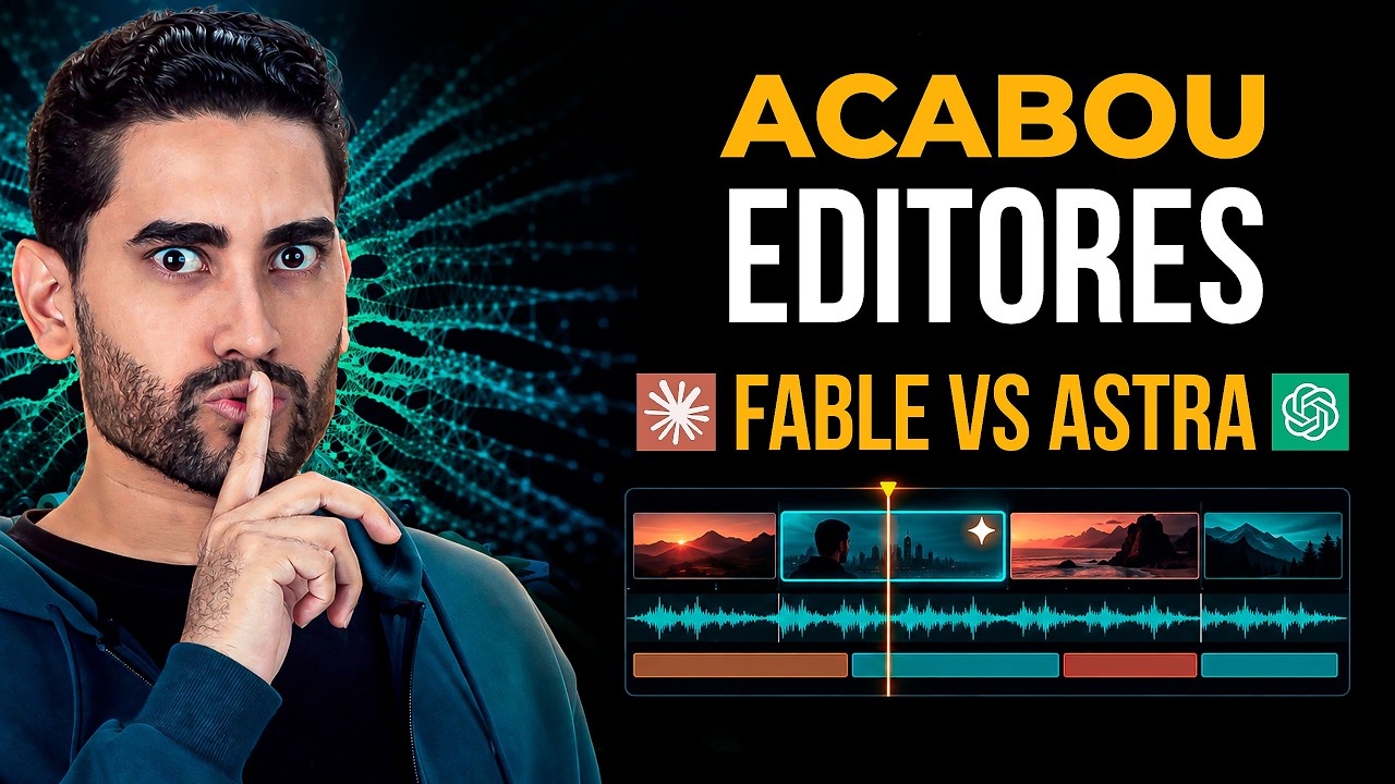 O FIM dos Editores de Vídeo (ASTRA 6 vs FABLE 5)