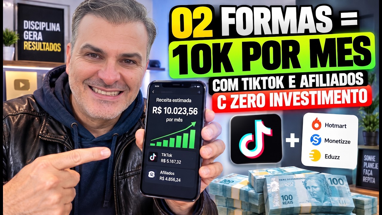 O Método de R$ 10K/Mês no TikTok e Saas que Ninguém Te Mostra!