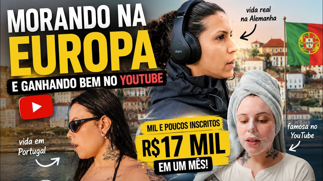 O YouTube Pode Pagar Muito Mais Para Quem Mora na Europa
