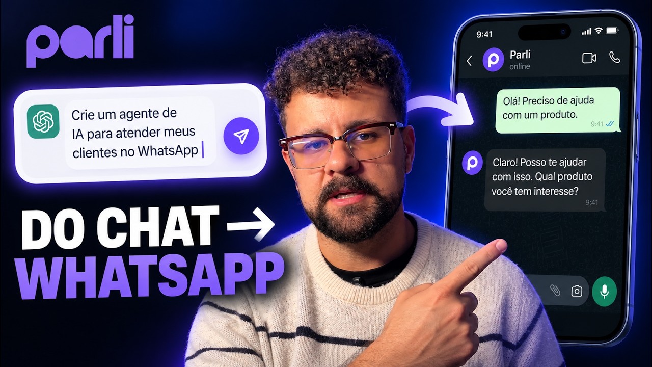 O jeito mais fácil de colocar uma IA no seu WhatsApp (Sem saber programação)