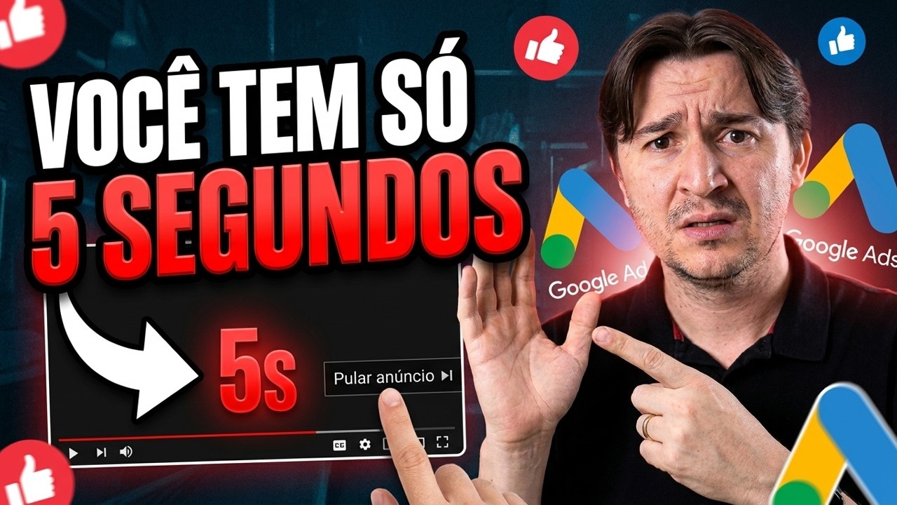 OS 5 SEGUNDOS QUE DECIDEM SE SEU ANÚNCIO DE YOUTUBE VENDE OU QUEIMA SUA VERBA ANTES DO ‘PULAR’