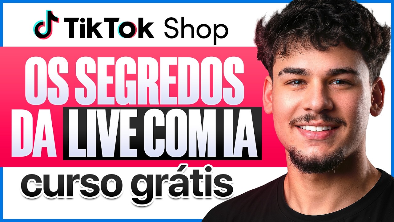 OS SEGREDOS DAS LIVES COM I.A NO TIKTOK SHOP (TUTORIAL COMPLETO)