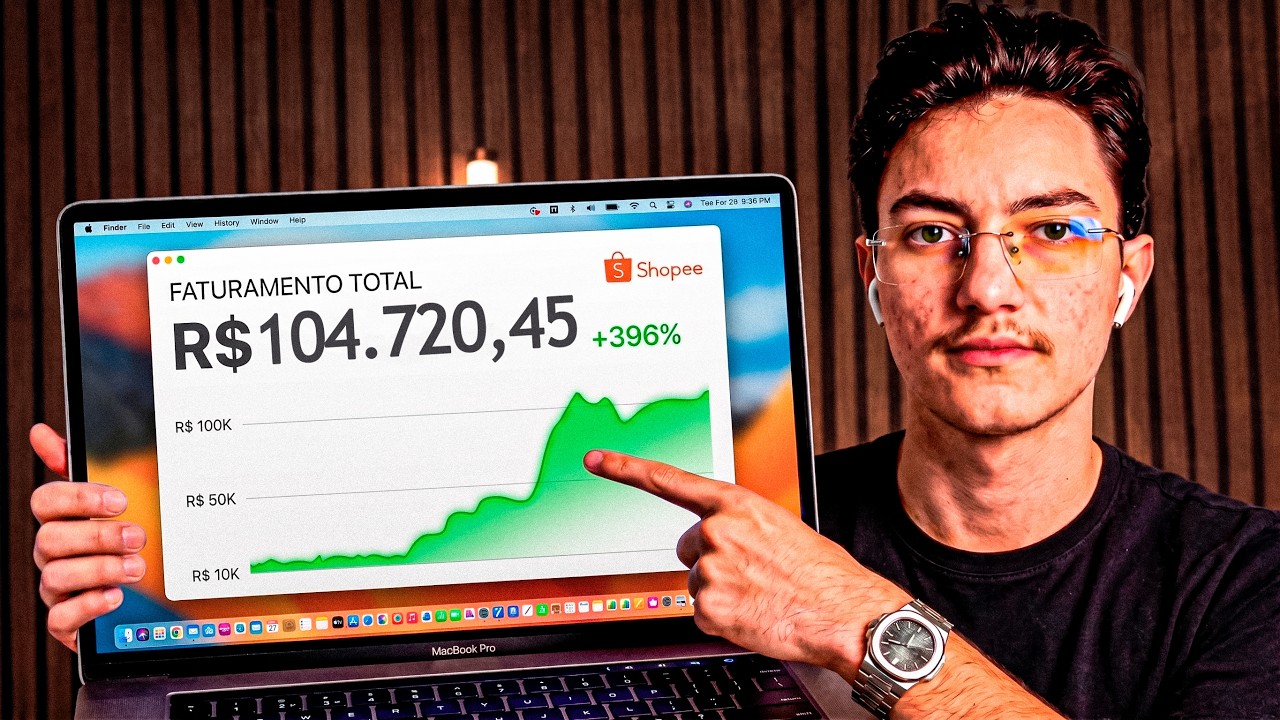 R$100 Mil no mês vendendo em casa na Shopee