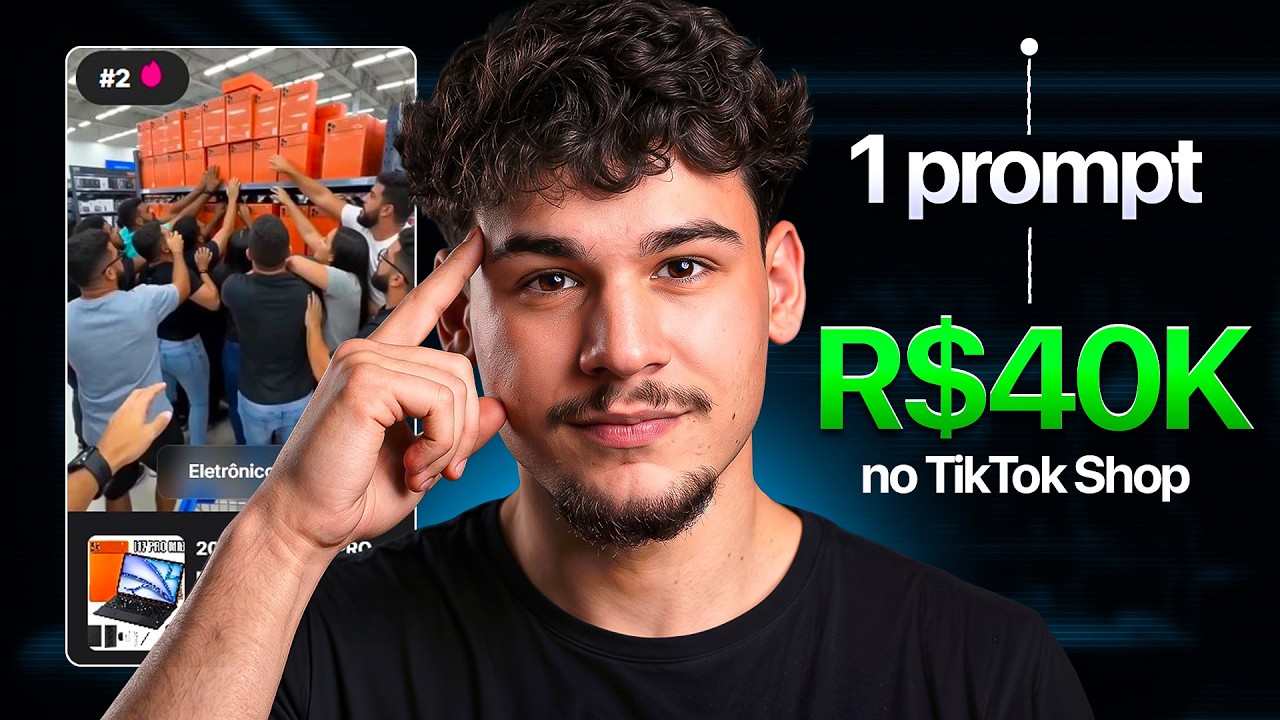 R$40MIL EM UMA SEMANA: O GUIA DEFINITIVO DO TIKTOK SHOP COM I.A
