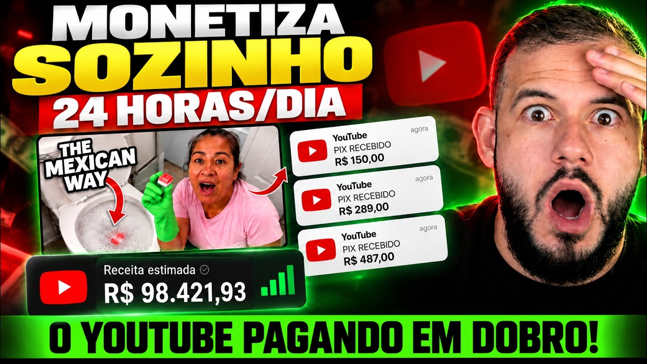 Tão rápido que assusta: Assim que Crio Canais Dark de Avatar com IA pra Monetizar rápido no Youtube