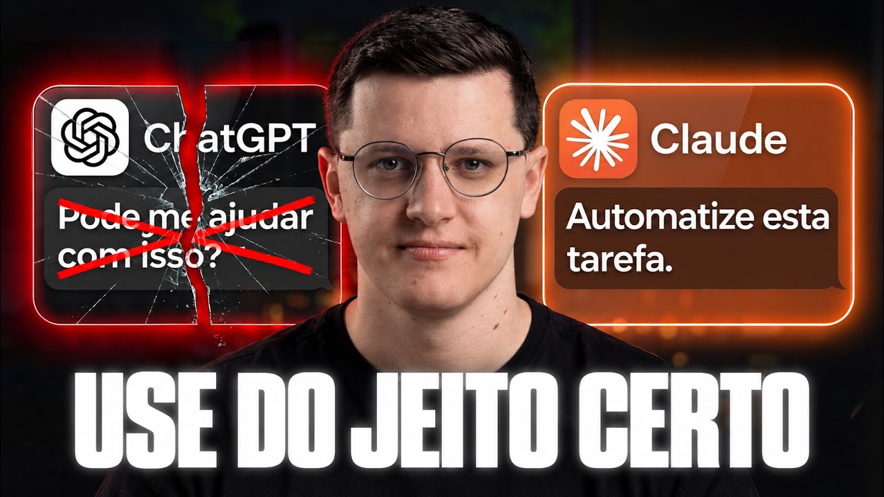 Você acha que sabe usar Claude e ChatGPT, mas provavelmente está errado