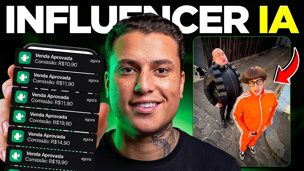10 VENDAS POR DIA COMO AFILIADO SEM TRÁFEGO PAGO (Com Influencer IA)