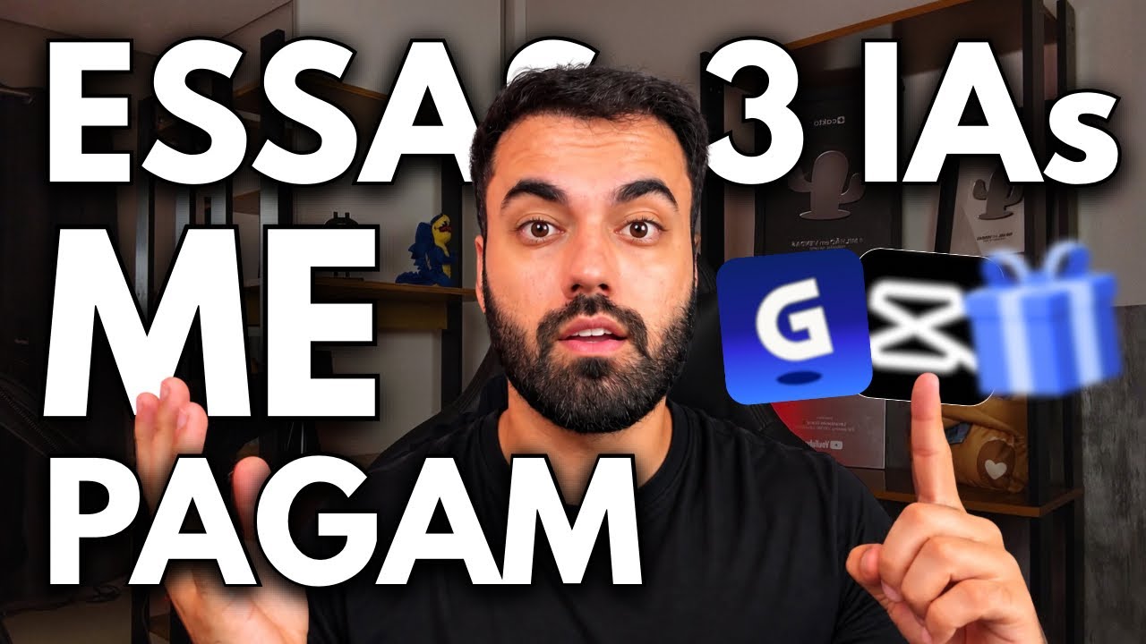 3 Formas de GANHAR DINHEIRO na Internet USANDO IA (SEM APARECER E SEM GASTAR NADA)