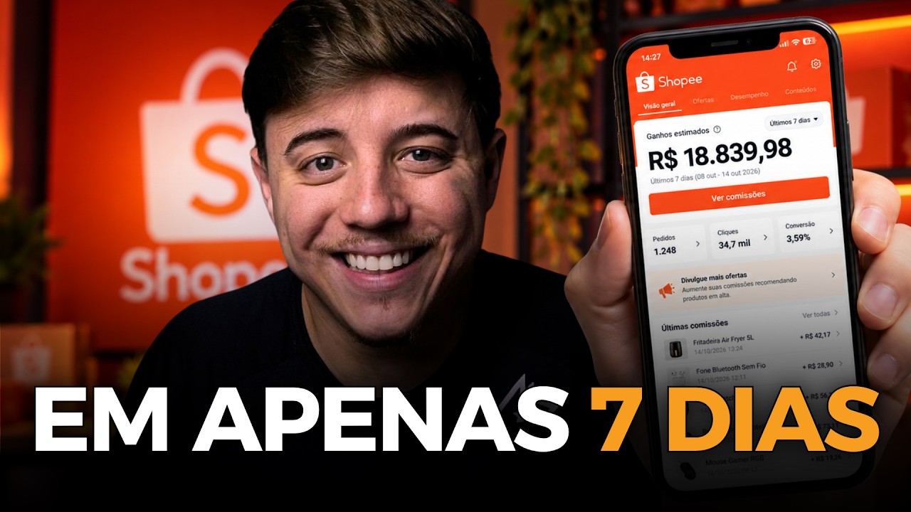 A SHOPEE ME PAGA PRA POSTAR FOTOS ( sem aparecer )