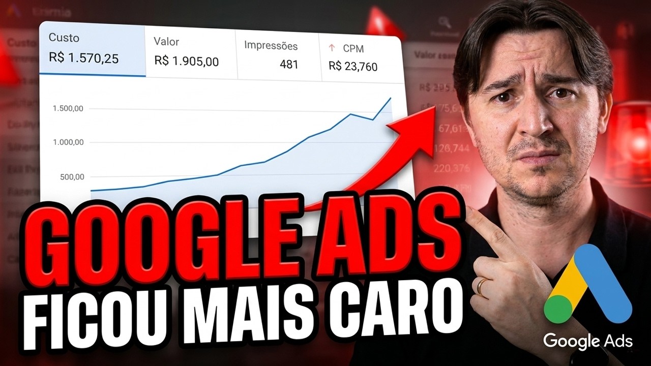 AS MUDANÇAS SILENCIOSAS DO GOOGLE ADS EM 2026 QUE MAIS FIZERAM SUA CONTA GASTAR MAIS E VENDER MENOS
