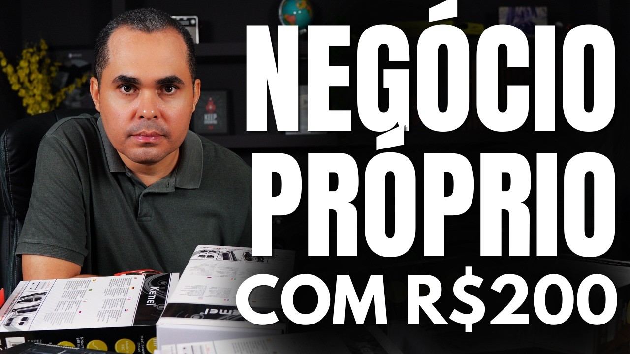 (COMECE, REPITO, COMECE) Um negócio em casa com menos de R$200,00 na Shopee e Mercado Livre