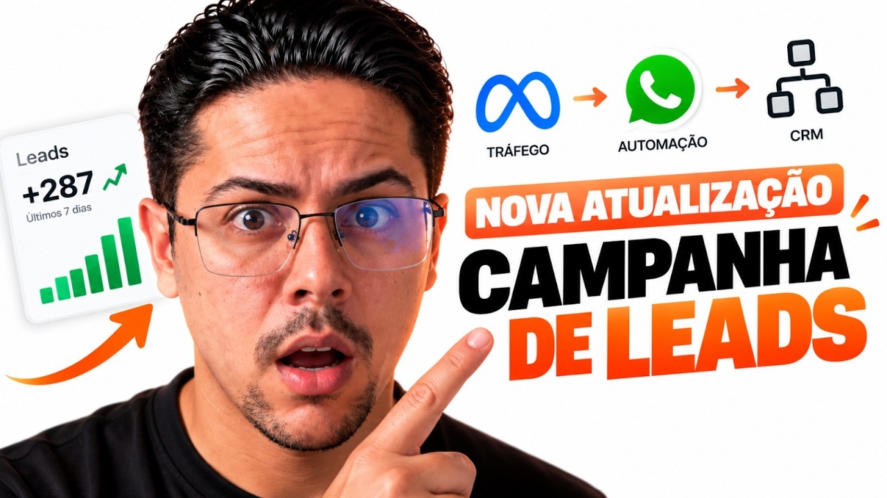 Campanha de Leads Mudou: Agora com Automação e CRM Integrado