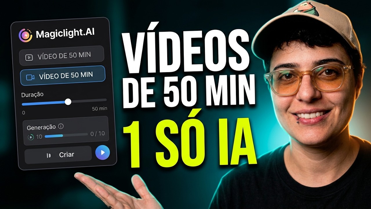 Como fazer vídeos de 50 minutos com IA