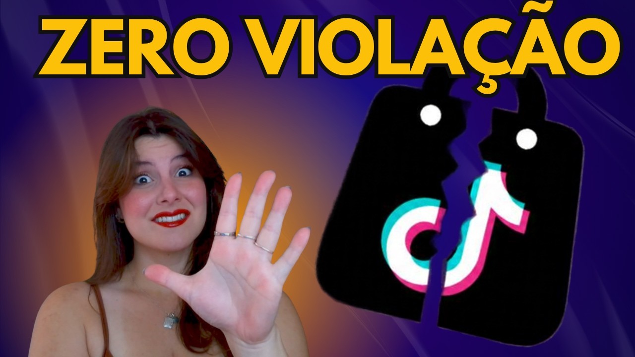 Como não tomar violação nos vídeos do tiktok shop