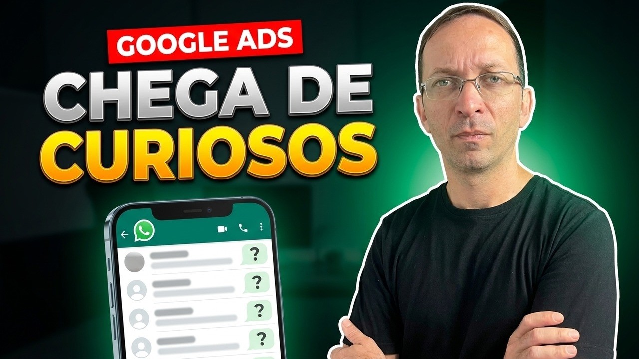 Como parar de Receber Curiosos no WhatsApp com anúncio no Google Ads