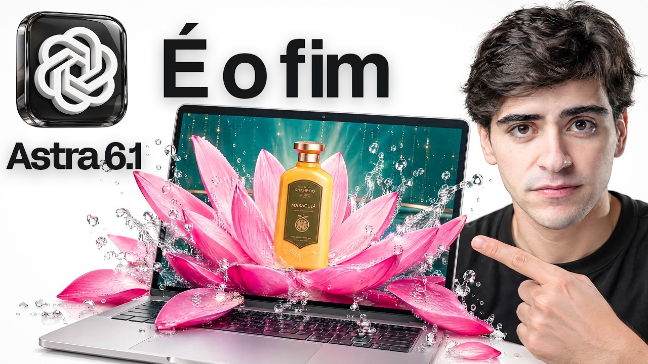 Crie Comerciais R$2.500 com ChatGPT Astra 6 + TopView