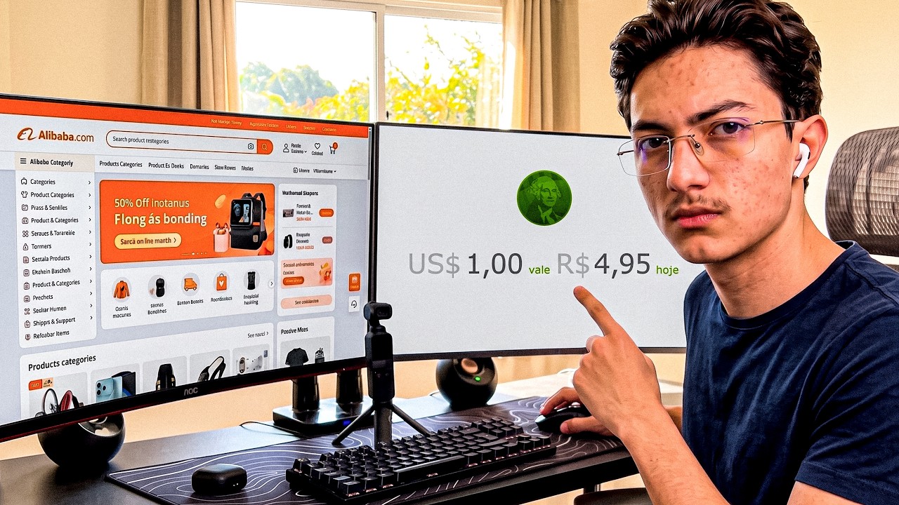 Dólar R$4,95: Como Importar da China Sozinho!
