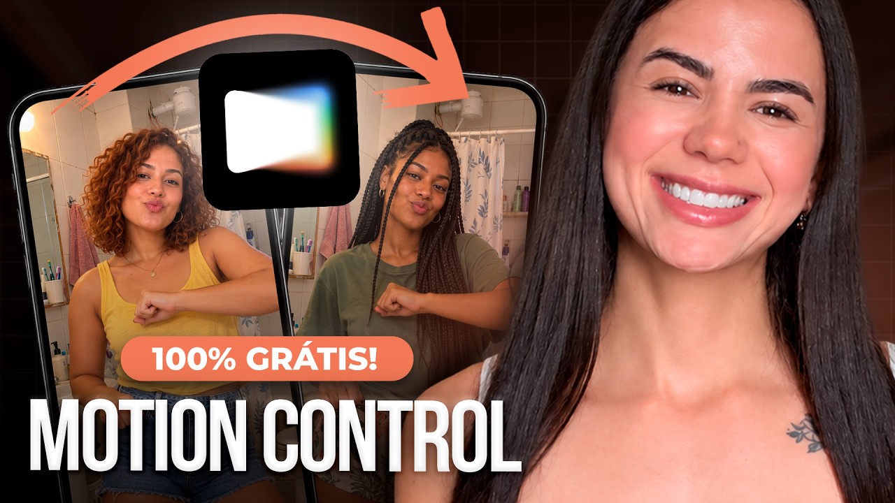 FIZ MINHA INFLUENCER COPIAR QUALQUER VÍDEO VIRAL DE GRAÇA (MOTION CONTROL + TIKTOK SHOP)