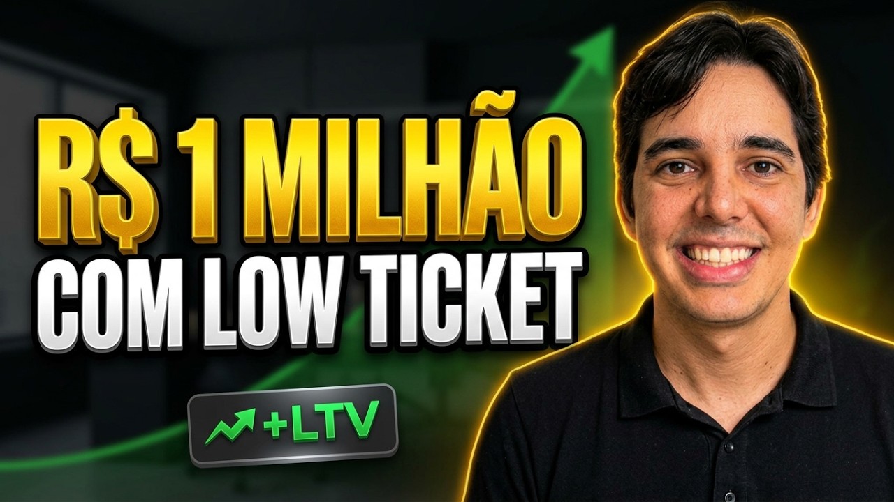 Fiz R$ 1 milhão com Low Ticket: veja como escalar do jeito certo (3 formas de aumentar o lucro)