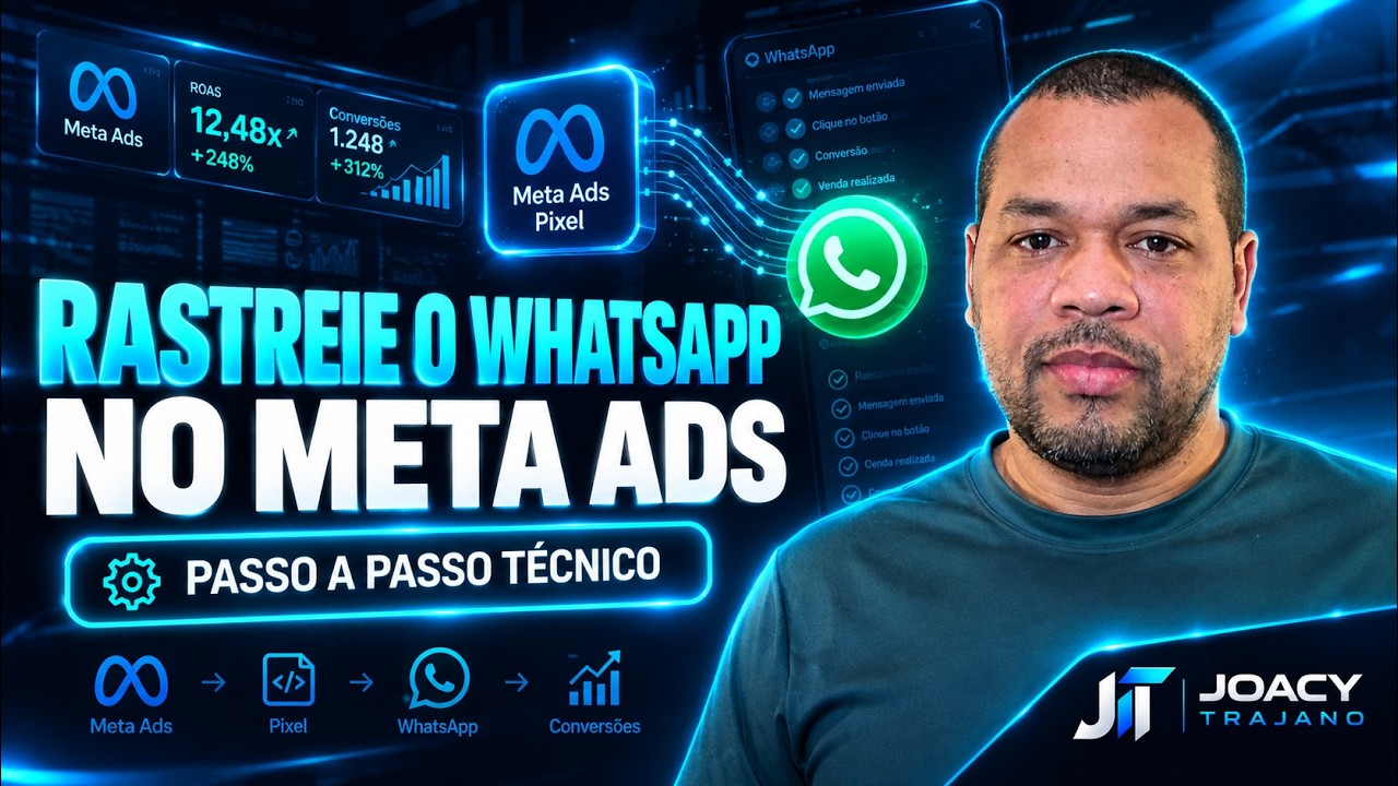 Meta Ads: O passo a passo para RASTREAR seu botão de WhatsApp!