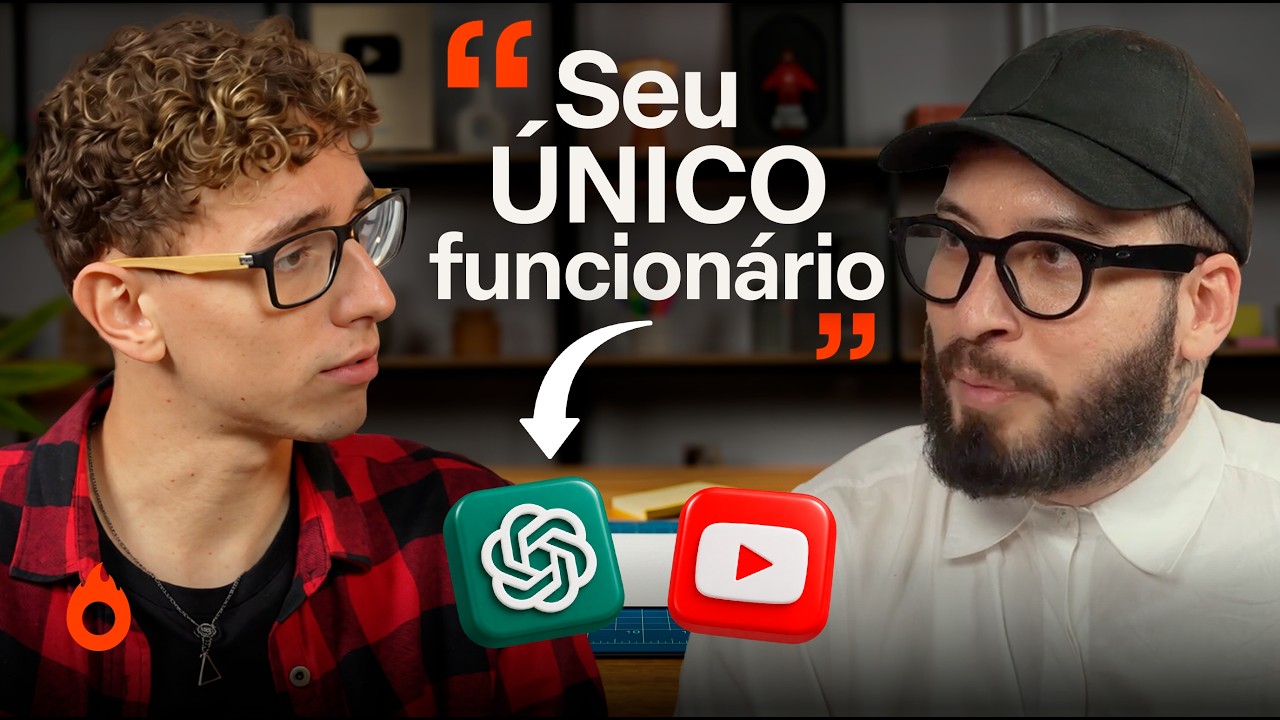 O PLANO DE IA pra um dos MAIORES YOUTUBERS do BRASIL (Usando CHATGPT)