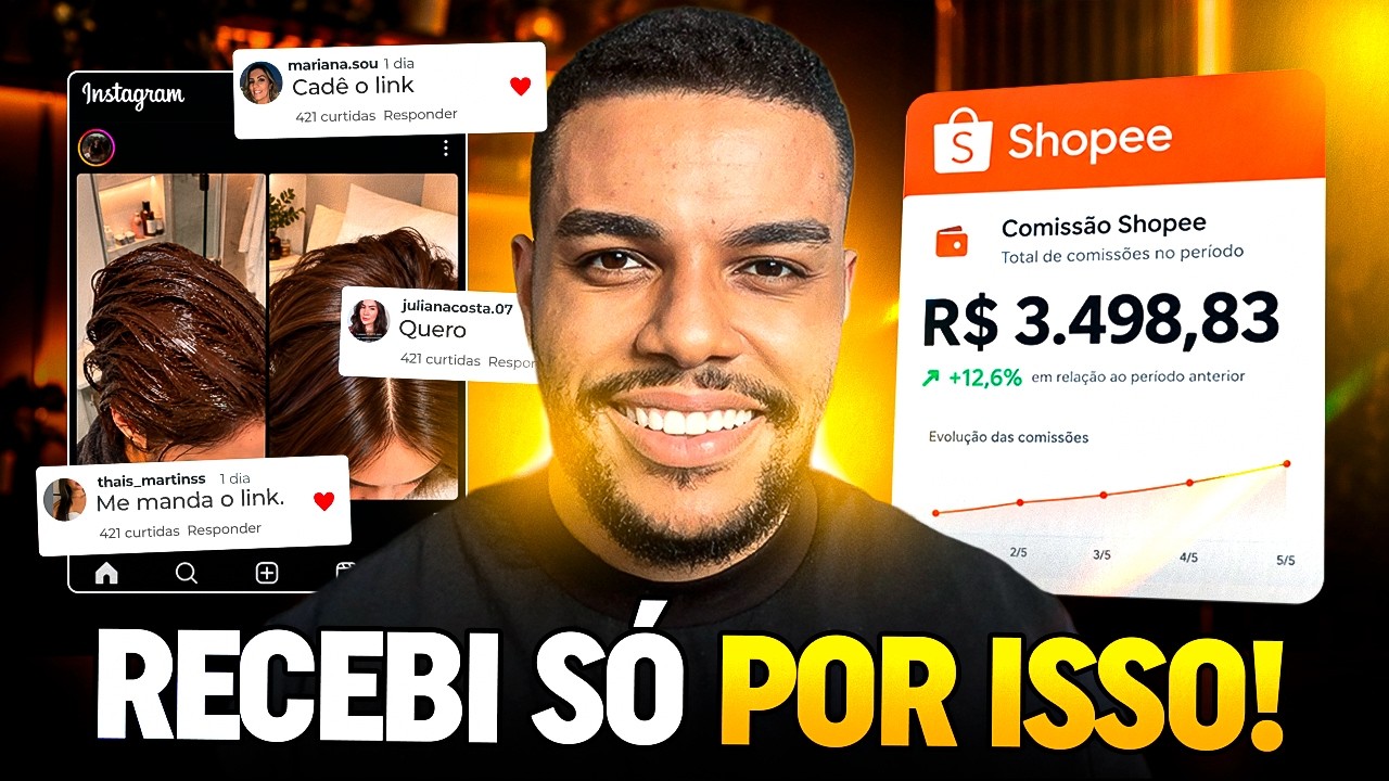 POSTEI 1 IMAGEM NO INSTAGRAM E AS PESSOAS PEDIRAM O LINK (SHOPEE)
