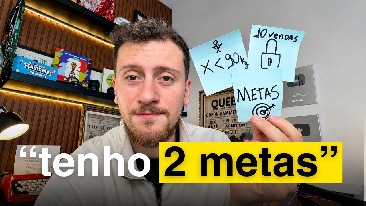 POV: Trabalhando de final de semana para atingir 2 metas