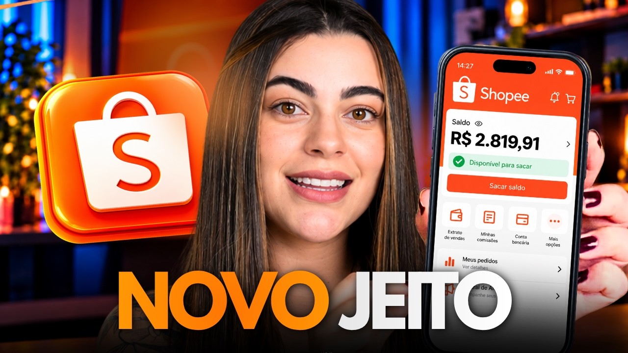 SHOPEE VIDEO: O NOVO jeito que encontrei pra ganhar dinheiro na Shopee Video (Fiz + R$2.800)