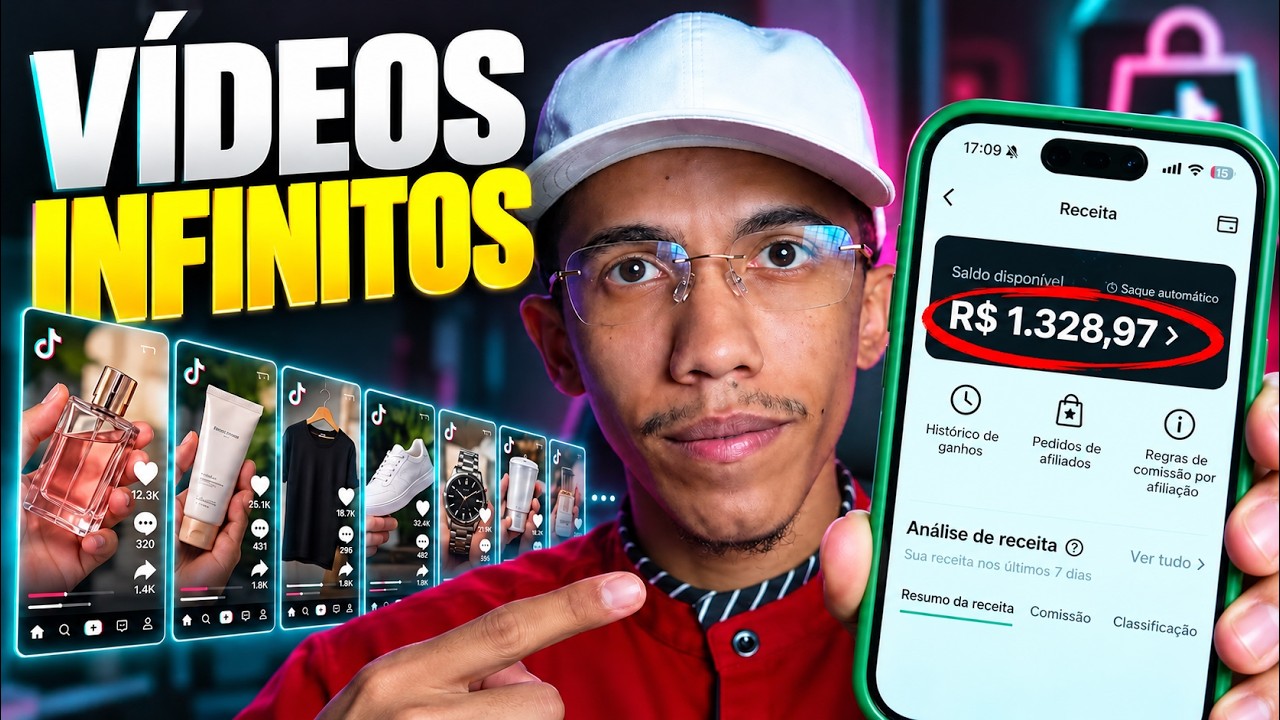 TIKTOK SHOP: como CRIO VÍDEOS INFINITOS com INFLUENCIADORA DE IA sem COMPRAR o PRODUTO (me copie)