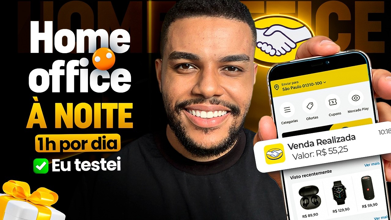 Testei 3 Sites para Trabalhar em Casa à Noite (Mesmo Sendo Iniciante)