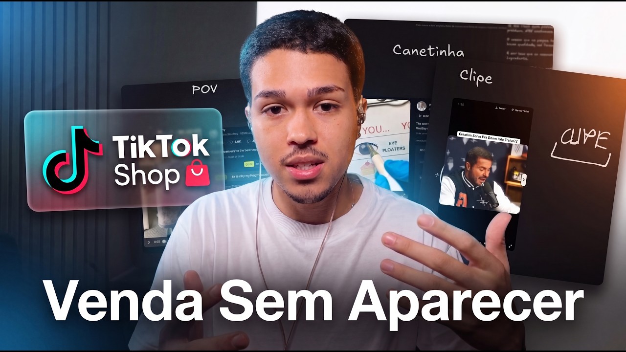 Use esses Formatos de Vídeo para Vender Sem Aparecer no Tiktok Shop
