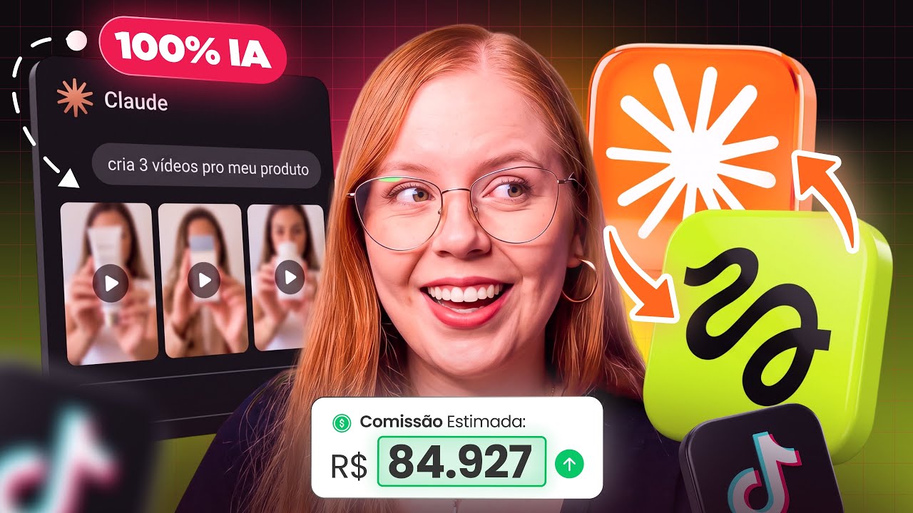 Usei CLAUDE OPUS 5.5 e criou TODOS OS VÍDEOS pro TIKTOK SHOP (PASSO A PASSO)