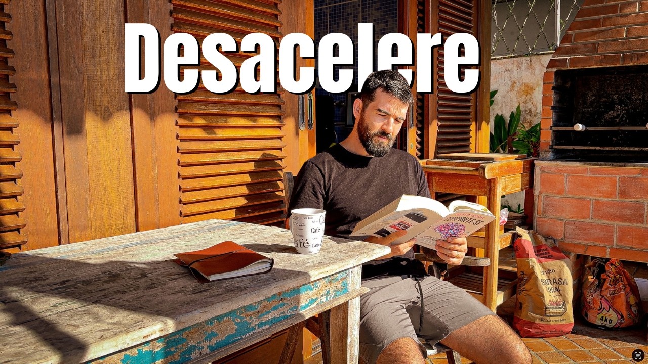 Vlog –  Você precisa desacelerar um pouco