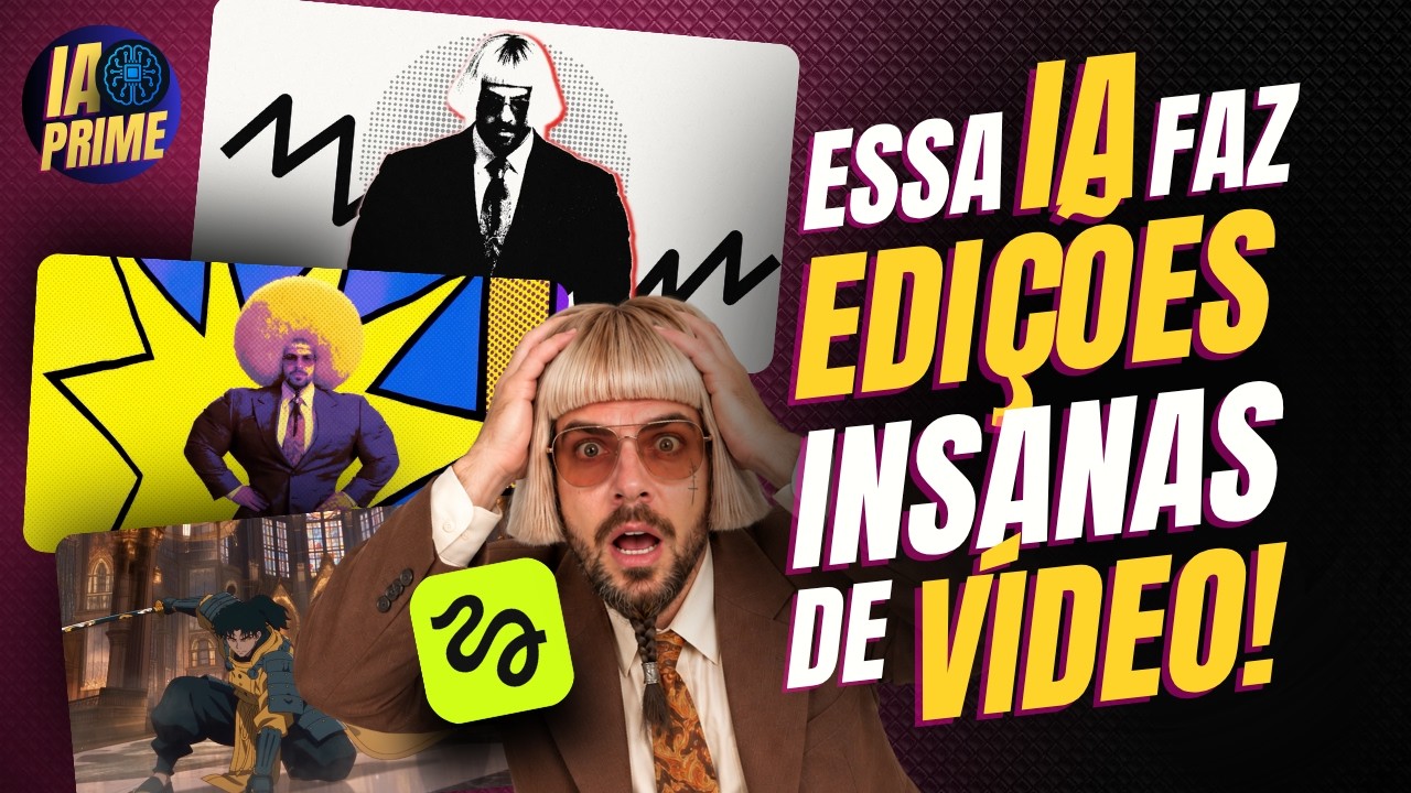 🎬 ESSA IA FAZ EDIÇÕES INSANAS DE VÍDEO DE UM JEITO MUITO FÁCIL! CONHEÇA O KATANA! 🎬